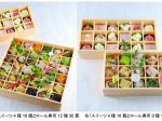 ノバレーゼ、ロール寿司と桜をイメージしたスイーツをセットにした「お花畑弁当」を期間限定販売
