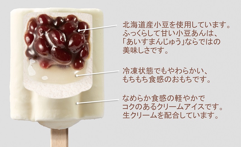 丸永製菓、「あいすまんじゅう Dessert クリーム大福」を発売