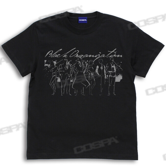 コスパグループ、『名探偵コナン』”黒ずくめの組織”Tシャツなどを発売