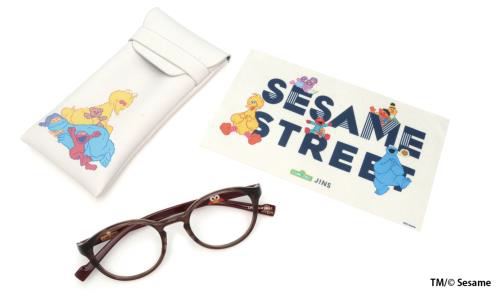 ジンズ、「SESAME STREET」とコラボしたメガネ「JINS×SESAME STREET」を発売
