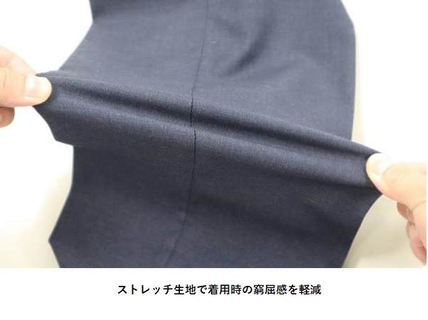 青山商事、「REDA FLEXO」に「ICESENSE」加工を施した機能性生地を使用したスーツを独占販売