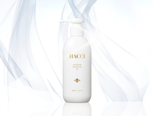 HACCI's JAPAN LLC、モイスチャー ボディミルクUV を発売