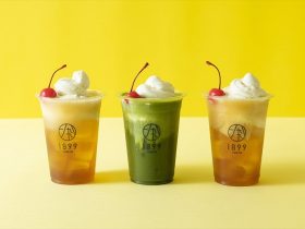 龍名館グループ、「日本茶クリームソーダ」3種を日本茶レストランと日本茶カフェで期間限定発売
