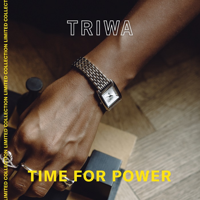 リズム、アイ・ネクストジーイーがスウェーデンウォッチブランド「TRIWA」の「TIME FOR POWER」を発売