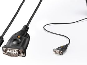 サンワサプライ、USB Type-CポートをRS232Cに変換できるコンバータを発売