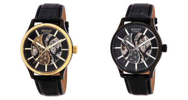 クレファー、和柄シリーズの自動巻き式腕時計と手巻き式懐中時計を発売