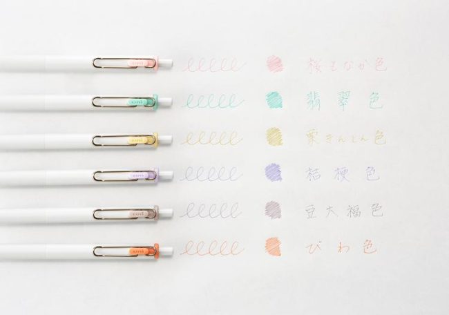 三菱鉛筆、「ユニボール ワン 和テイストカラー」「ユニボール ワン 和テイストカラー 3色セット」を数量限定発売
