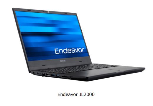 エプソンダイレクト、15.6型ノートPC「Endeavor JL2000」を発売