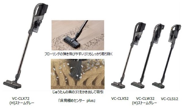 東芝ライフスタイル、コードレススティック掃除機TORNEOシリーズ「VC-CLX72」他3機種を発売