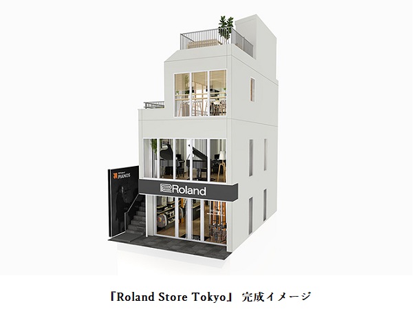 ローランド、直営店「Roland Store Tokyo」を東京・原宿エリアにオープン