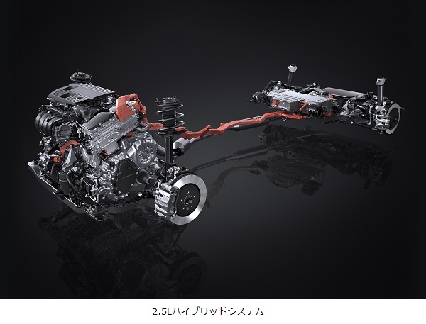 トヨタ、LEXUSが「RX」に2.5Lハイブリッドシステムを搭載した「RX350h」を加え発売