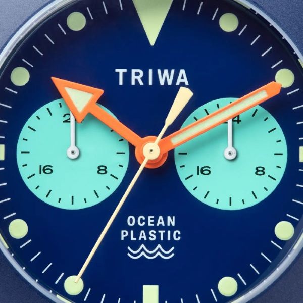 リズム、アイ・ネクストジーイーがウォッチブランド「TRIWA」の「TIME FOR OCEANS TIMER」を発売