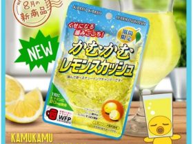 三菱食品、「かむかむレモンスカッシュ 30g」を期間限定でリニューアル発売