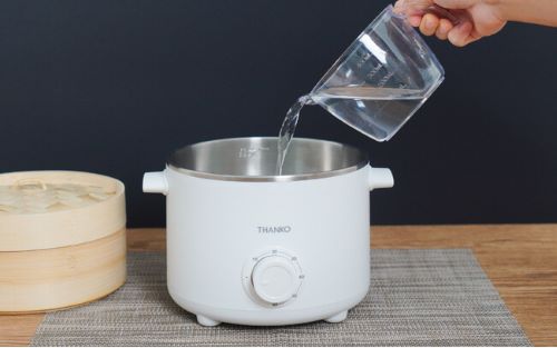 サンコー、『卓上鍋としても使える電気せいろ蒸し器』を発売