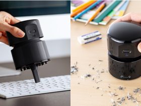サンワサプライ、机の上の小さいゴミやホコリを手軽にクリーニングできる卓上バキュームクリーナー「CD-85VC」を発売