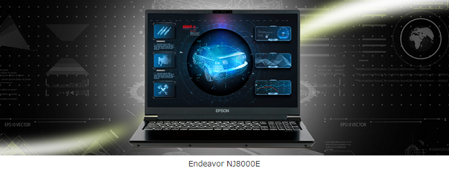 エプソンダイレクト、16型ノートPC「Endeavor NJ8000E」を発売