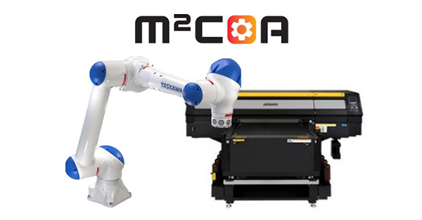 ミマキエンジニアリング、オーダーグッズ・工業製品プリント自動化パッケージシステム「M2COA」シリーズを発表