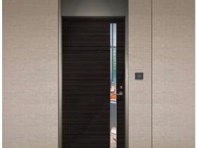 三和シヤッター、窓付特定防火設備の鋼製軽量ドア「ファイヤードLD」を発売