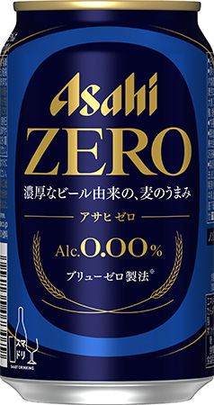 アサヒビール、ノンアルコールビールテイスト飲料『アサヒ ゼロ』を発売