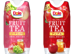 雪印メグミルク、『Dole® FRUIT TEA ピーチミックス』『Dole® FRUIT TEA アップル』を発売