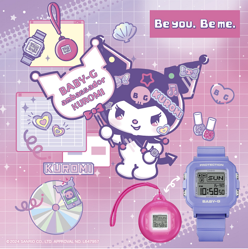 カシオ、「BABY-G」より腕時計とチャームの2WAYで楽しめる「BGD-10K」（4モデル）を発売