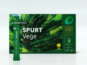 ユーグレナとキューサイ、スポーツ用粉末飲料「SPURT Vege -KEEP UP-」を発売