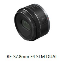 キヤノン、「EOS VR SYSTEM」の3D撮影用レンズ「RF-S7.8mm F4 STM DUAL」を開発