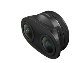 キヤノン、APS-Cサイズカメラ用3D VRレンズ“RF-S3.9mm F3.5 STM DUAL FISHEYE”を発売