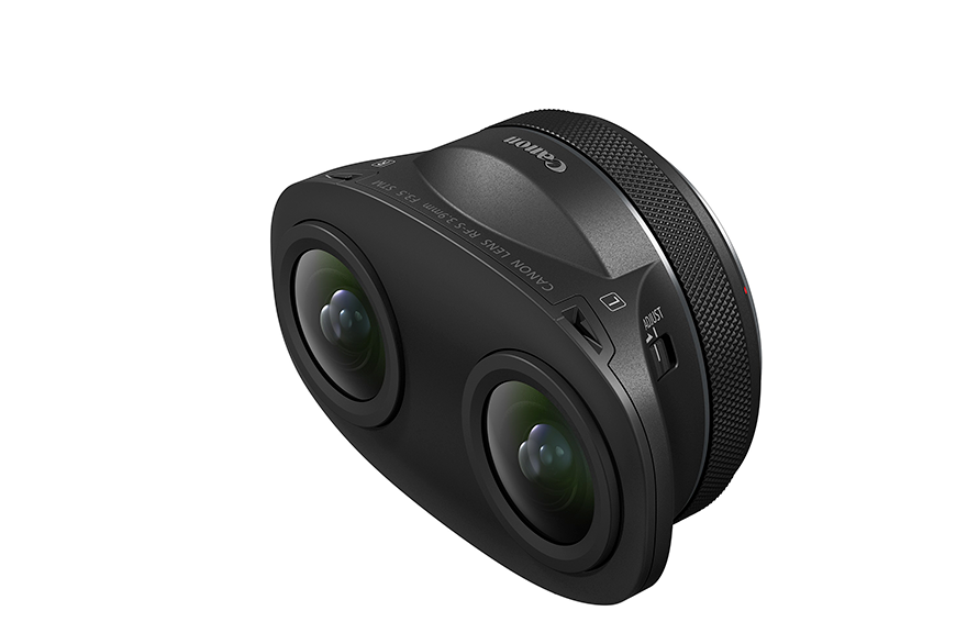 キヤノン、APS-Cサイズカメラ用3D VRレンズ“RF-S3.9mm F3.5 STM DUAL FISHEYE”を発売