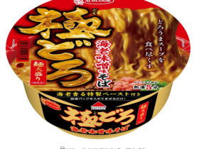 エースコック、「極どろ 海老味噌味そば 麺大盛り」を発売