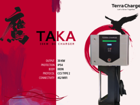 テラチャージ子会社、インド市場向け新型30kW急速充電器「TAKA（鷹）」を発売