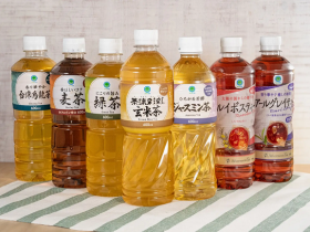 ファミリーマート、無糖茶ペットボトル飲料「ファミマル 茶流彩彩 玄米茶 600ml」を発売