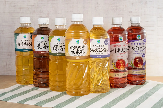 ファミリーマート、無糖茶ペットボトル飲料「ファミマル 茶流彩彩 玄米茶 600ml」を発売