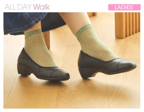 アキレス、20km歩けるパンプスがコンセプトの「ALL DAY Walk」から「ALL DAY Walk 317」を発売