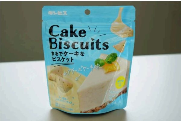 ギンビス、「まるでケーキなビスケット レアチーズケーキ味50g」を発売