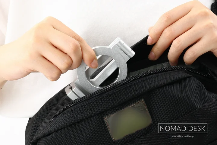 ノマドデスク、スマートフォンを固定できるホルダー「NOMAD STAND GO EDGE」を発売