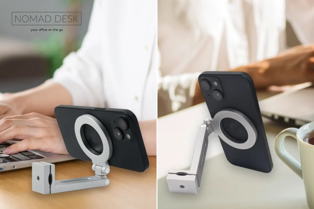 ノマドデスク、スマートフォンを固定できるホルダー「NOMAD STAND GO EDGE」を発売