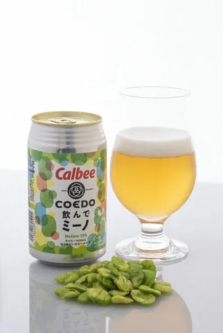 協同商事とカルビー、「飲んでミーノ（Mellow IPA）」を発売