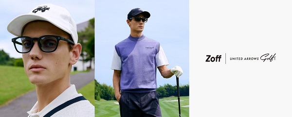 インターメスティック、Zoffが「UNITED ARROWS GOLF」とのコラボサングラス第2弾全12種を発売