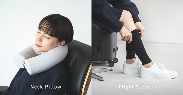 TENTIAL、「Neck Pillow」と「Flight Sleeves」を発売