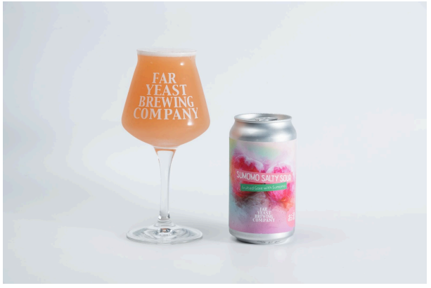 Far Yeast Brewing、「Far Yeast Sumomo Salty Sour」を数量限定で販売開始