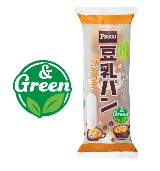 敷島製パン、「&Green」シリーズから「豆乳パンソイラテ」を関東・中部・関西・中国地区で発売