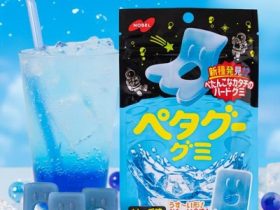 ノーベル製菓、「ペタグー」シリーズから爽やかな味わいの「ペタグー ソーダ」を発売