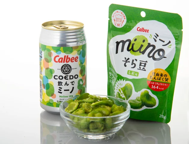 協同商事とカルビー、「飲んでミーノ（Mellow IPA）」を発売