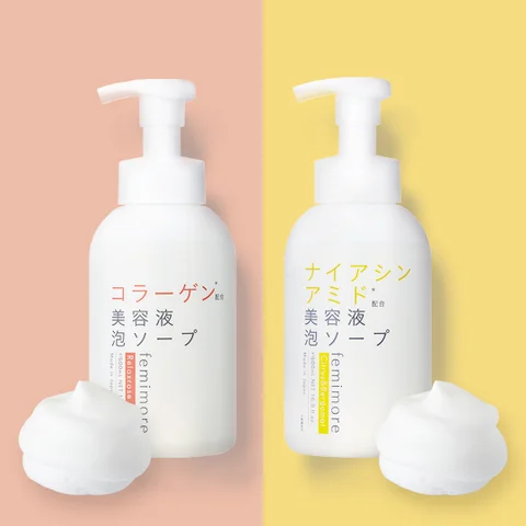 KIYORA、「フェミモア美容液泡ソープ」を発売