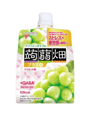 マンナンライフ、「クラッシュタイプの蒟蒻畑プラスヨーグルト味」を発売