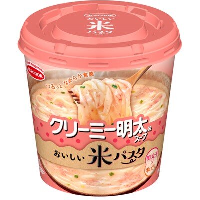 エースコック、「米パスタ　クリーミー明太味スープ」を発売