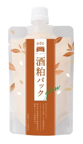 pdc、大人気のスキンケアシリーズ「ワフードメイド」から『酒粕パック グロー 紅茶の香り』を発売