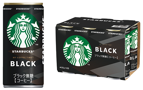 スターバックスとサントリー食品、「スターバックス MY COFFEE TIME ブラック/カフェラテ」を発売