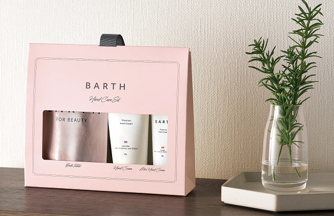 アース製薬、ナイト美容ハンドクリームと人気の美容入浴料がセットになった「BARTH Hand Care Set」を発売